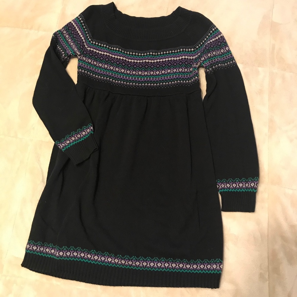 Tildon babydoll mini sweater dress women’s medium - Picture 2 of 10